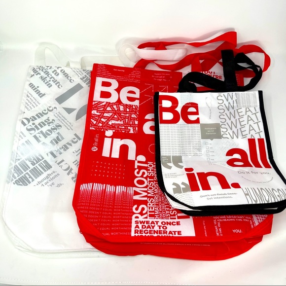 lululemon athletica Handbags - Lululemon Shopping Bags Bundle of 3